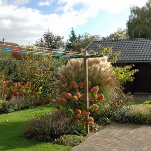 De tuin enkele jaren later