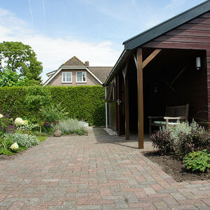 aansluiting op tuinhuis