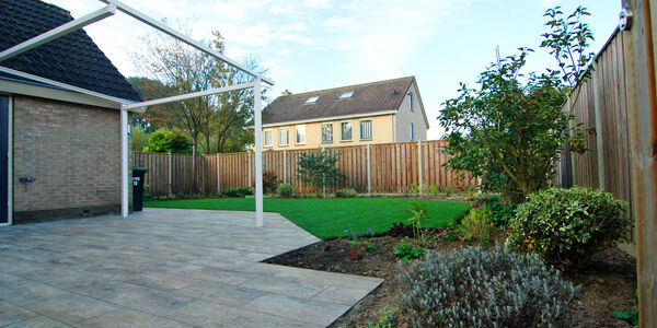 Lijnenspel in de achtertuin