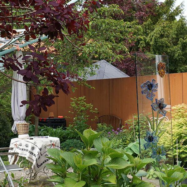 Cortenstaal omheining